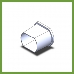 Comfort Rail Mid Rail End Cap